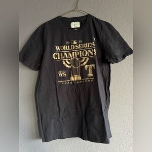 Fanatics Black and Gold World Series Champions Tee